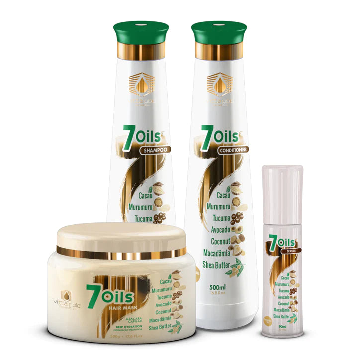 Vittagold 7 Oils Hair Nourishing Home Care Kit  LaClass