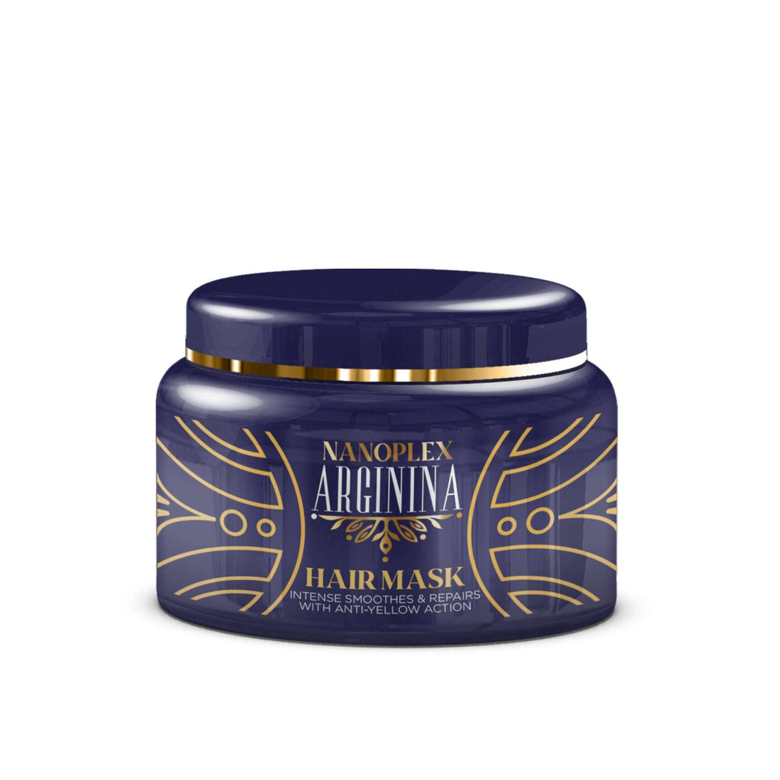 Nanoplex Arginina Nourishing and Color Care Hair Mask container - Professional-grade hair treatment for deep nourishment and vibrant color protection.
